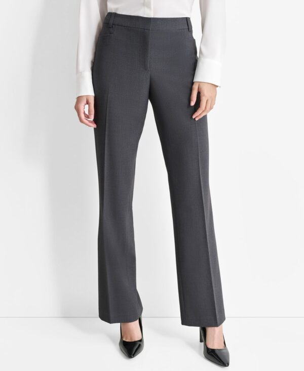 Women's Mid-Rise Straight Leg Pants