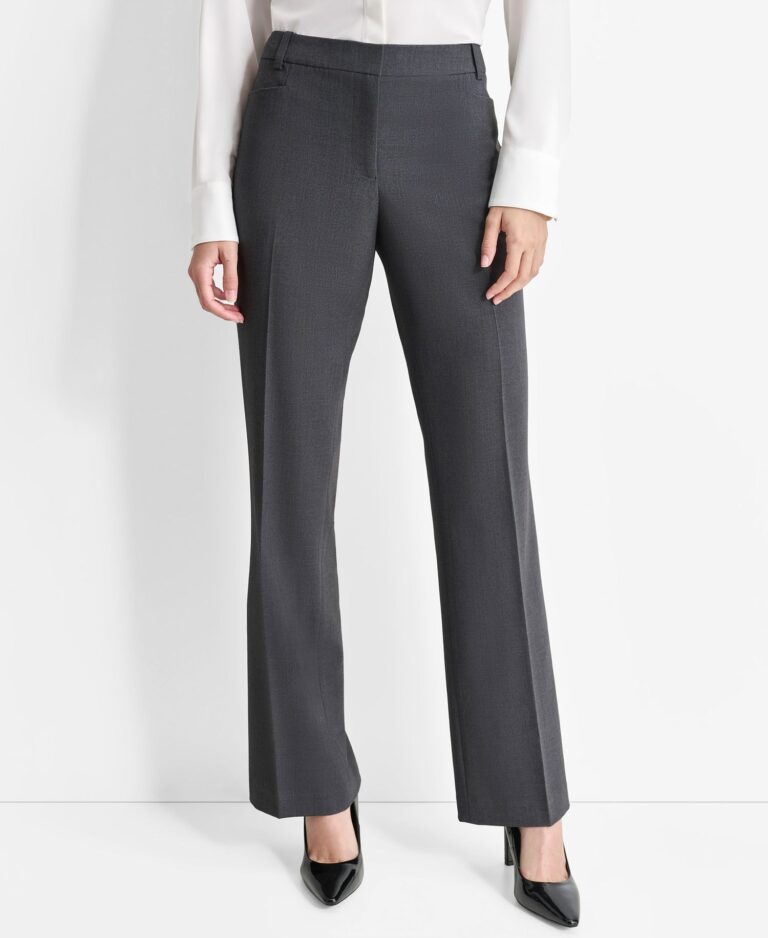 Women's Mid-Rise Straight Leg Pants