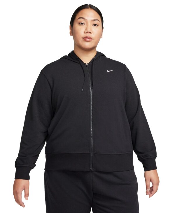 Plus Size Dri-FIT One Full-Zip French Terry Hoodie