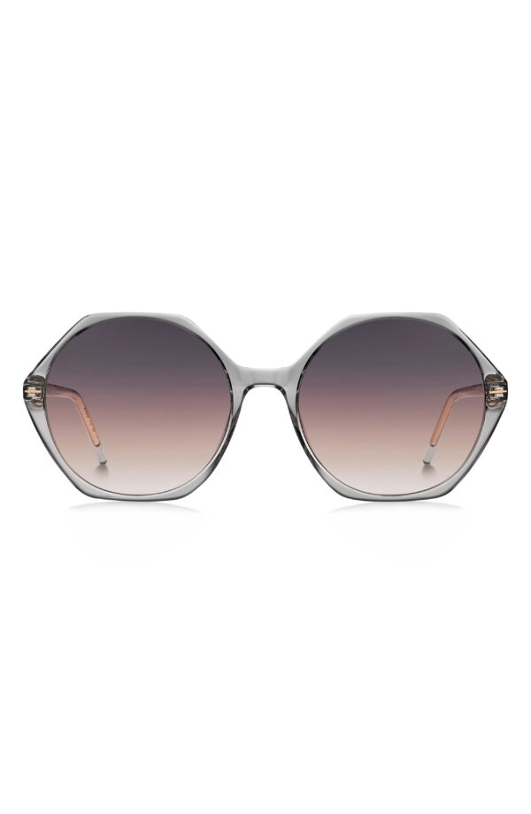 56mm Geometric Sunglasses