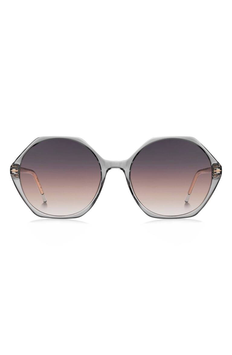 56mm Geometric Sunglasses