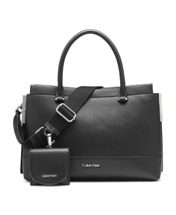 Bianca Triple Compartment Convertible Satchel