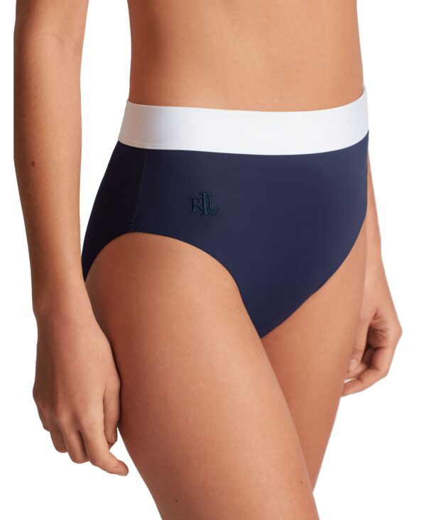 Women's Banded High-Waist Bikini Bottoms