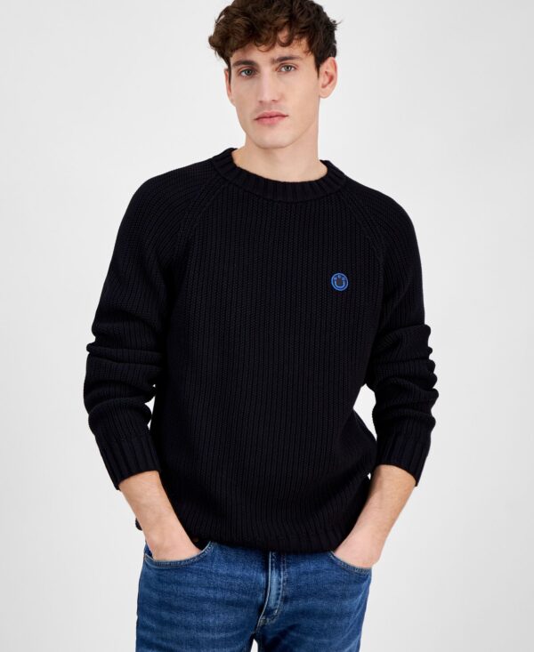 Men's Sonni Relaxed-Fit Ribbed-Knit Sweater