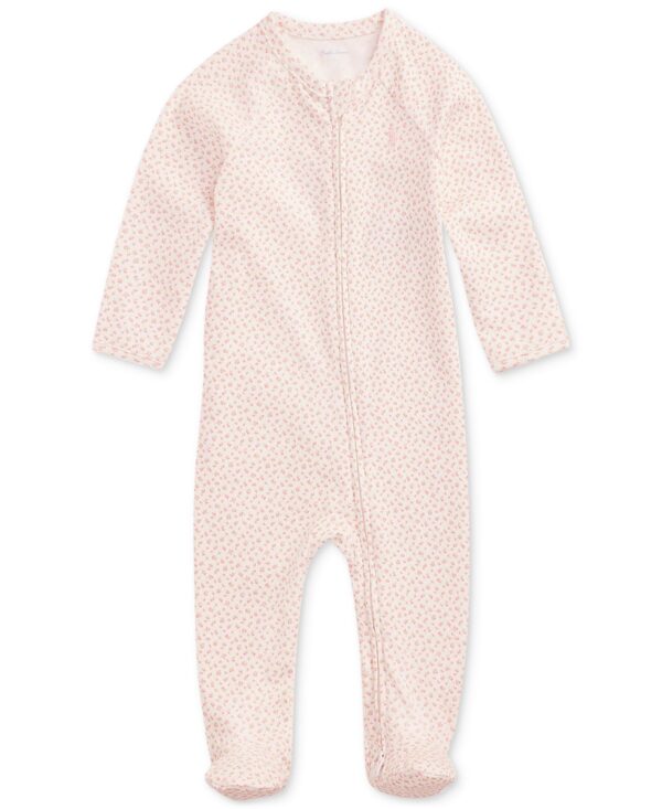 Baby Cotton Floral Coverall