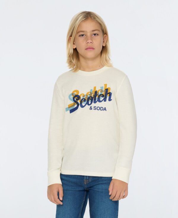 Big Boys Long Sleeve Thermal Graphic Tee