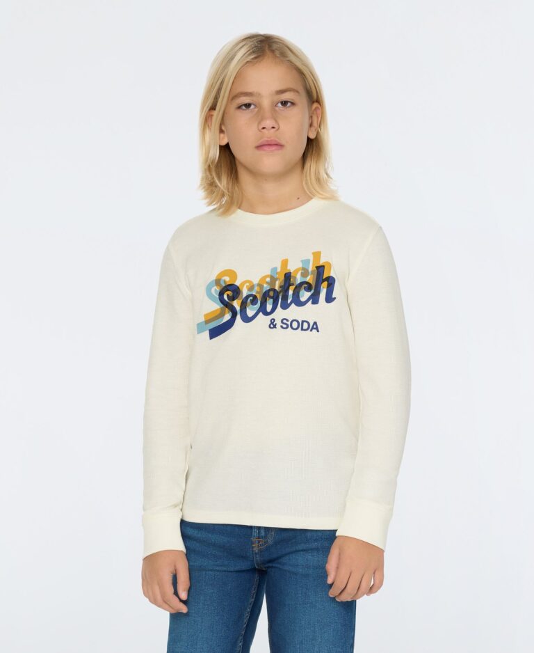 Big Boys Long Sleeve Thermal Graphic Tee