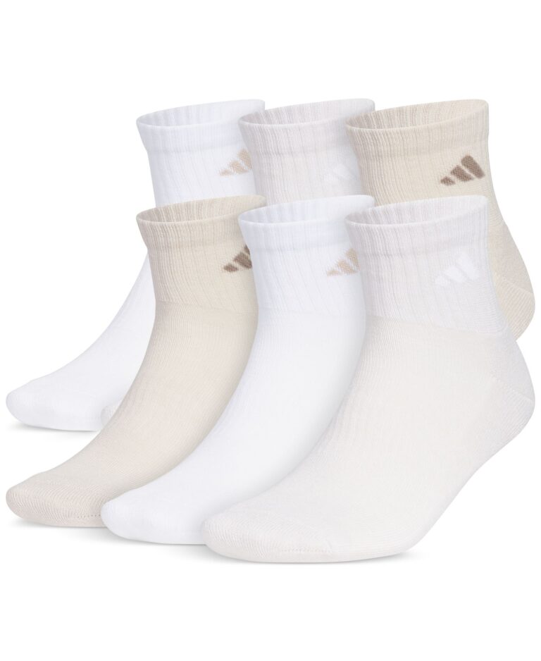 Men's 6pk. Logo Quarter Socks