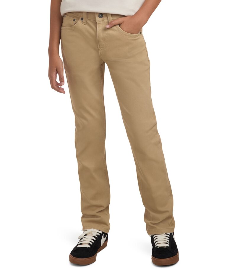 Boys' 8-20 Slim-Fit Sueded Pants