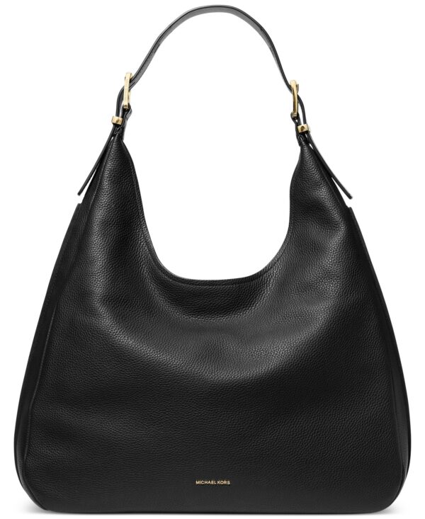 Nolita Large Leather Hobo Shoulder Bag