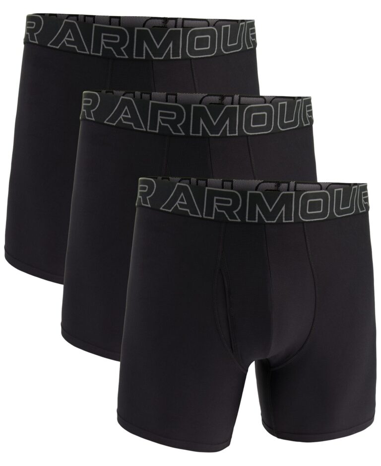 Men's 3-Pack Performance Tech Solid 6