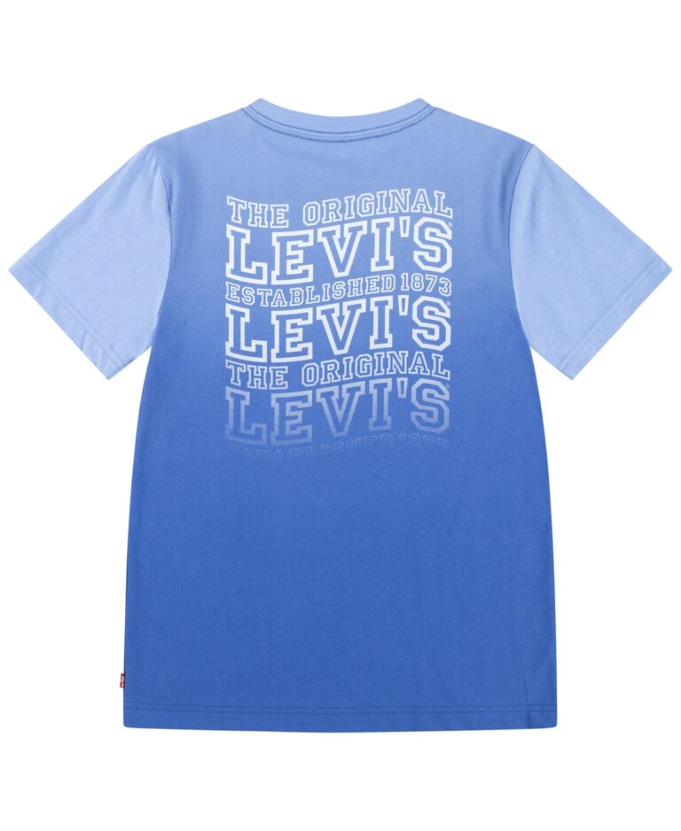 Boys 8-20 Wavy Logo Tee