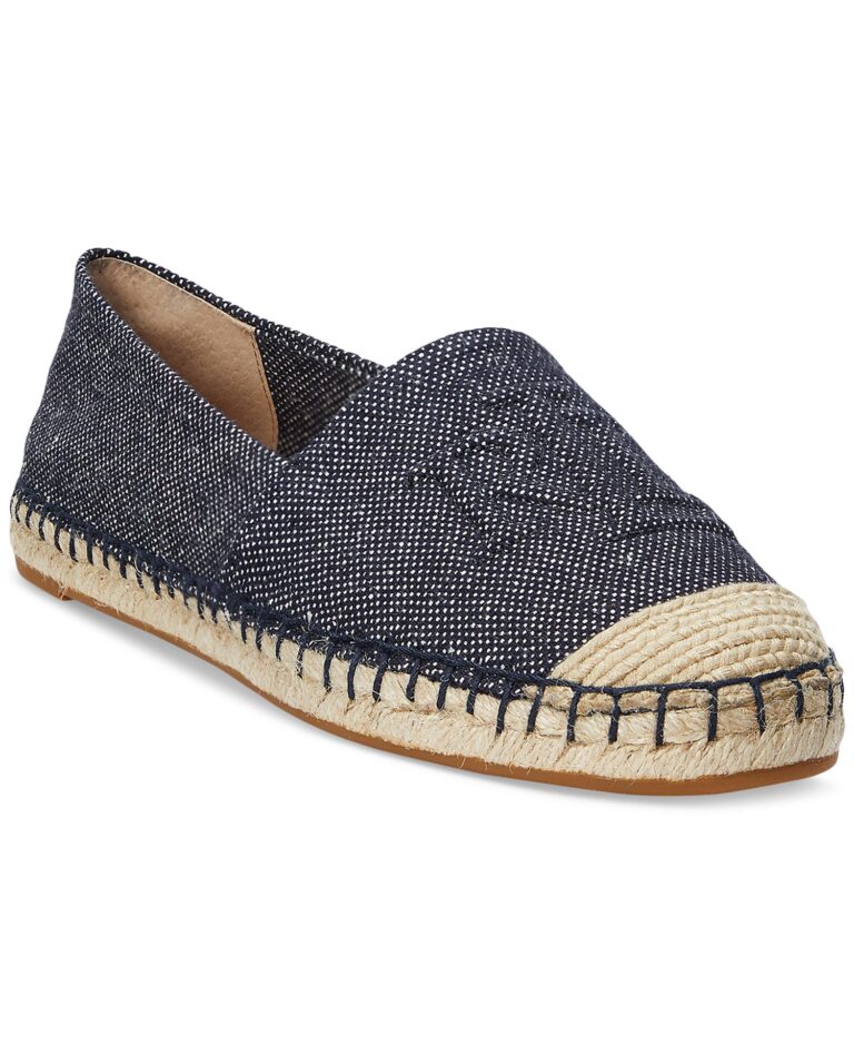 Women's Cameron Logo Slip-On Espadrille Flats