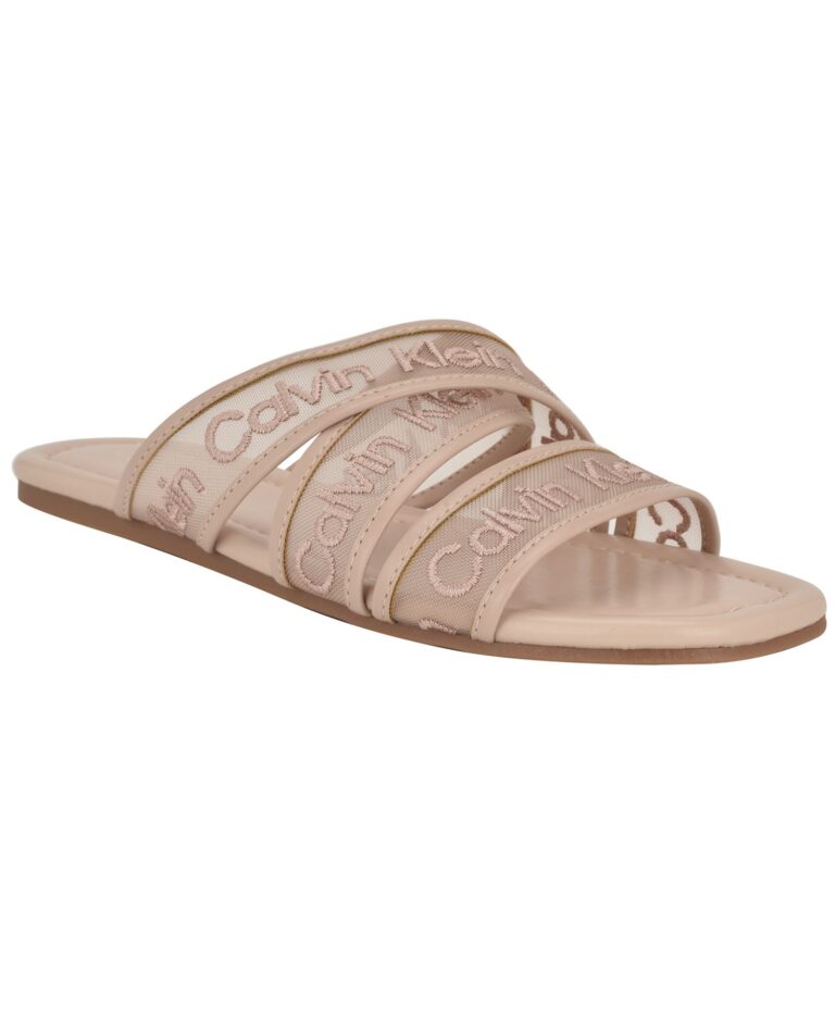 Women's Bestina Strappy Logo Sandals