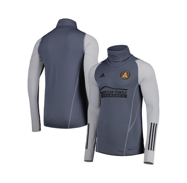 Men's Gray Atlanta United FC Warm Raglan COLD.RDY Top