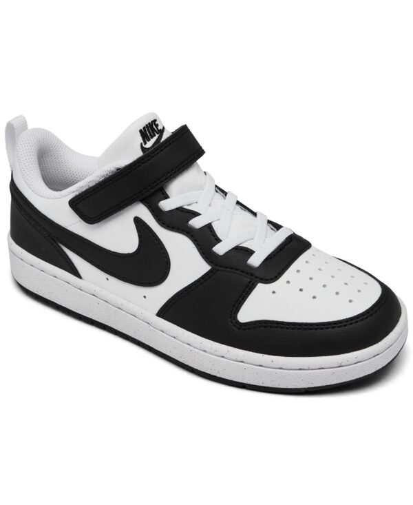 Little Kids' Court Borough Low Recraft Fastening Strap Casual Sneakers from Finish Line