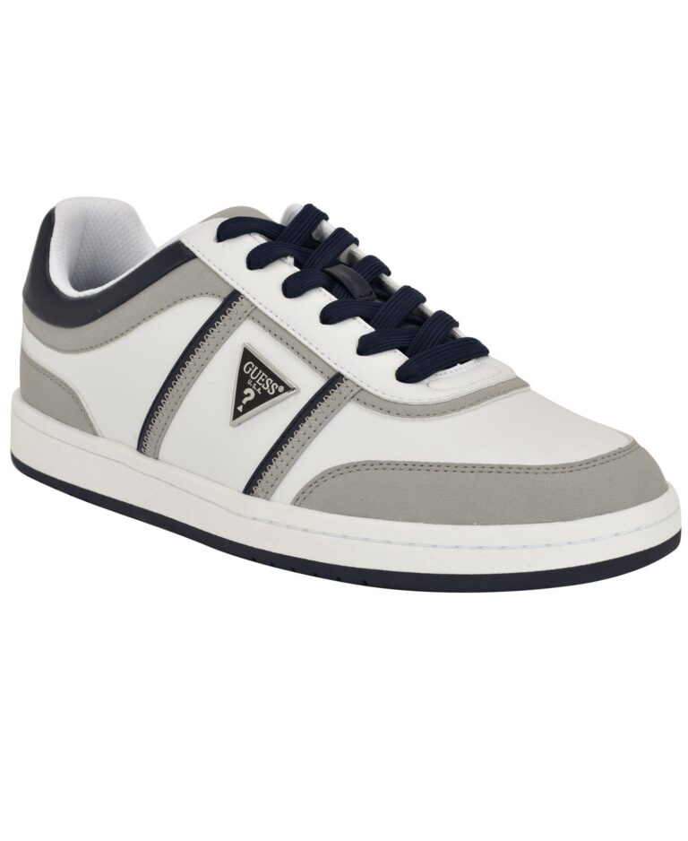 Men's Lasen Branded Lace-Up Fashion Sneakers
