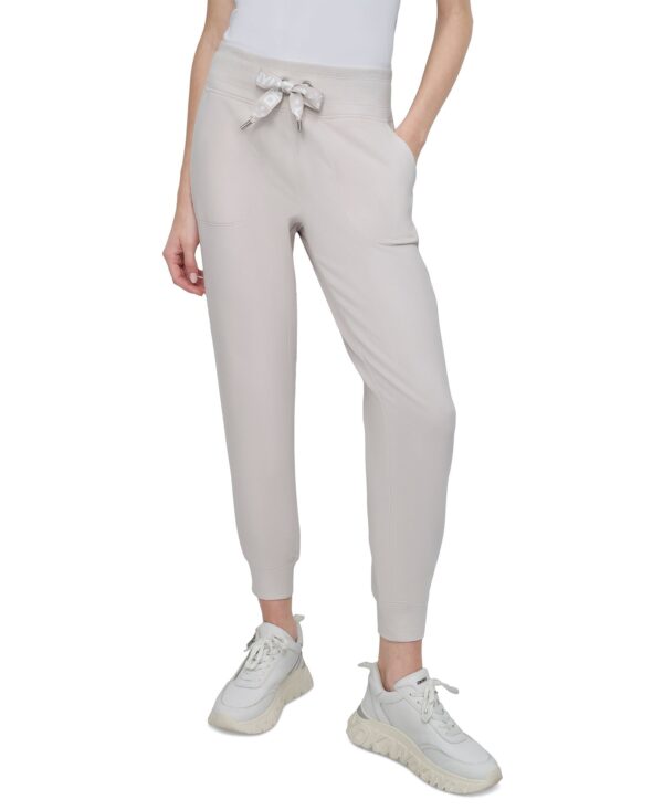 Women's Logo-Drawstring High-Rise Joggers