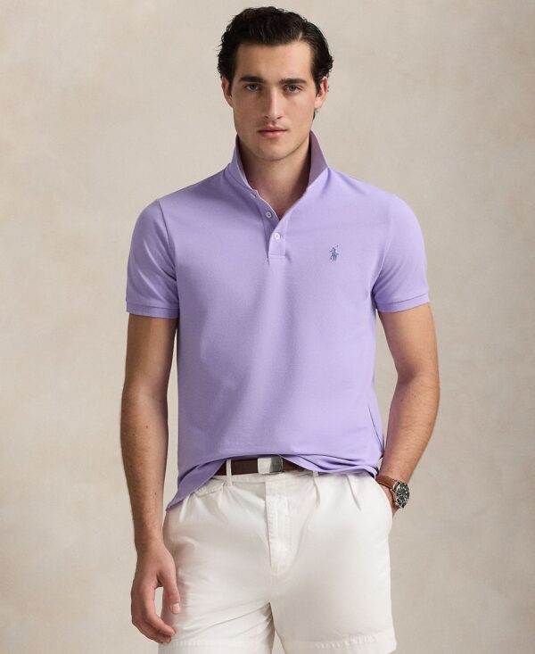 Men's Classic-Fit Stretch Mesh Polo Shirt