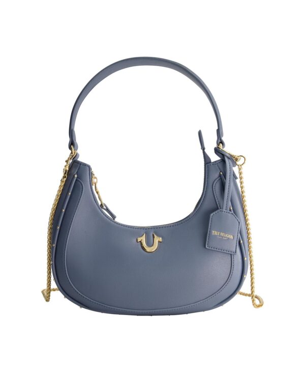 Zip Top Crescent Hobo Bag