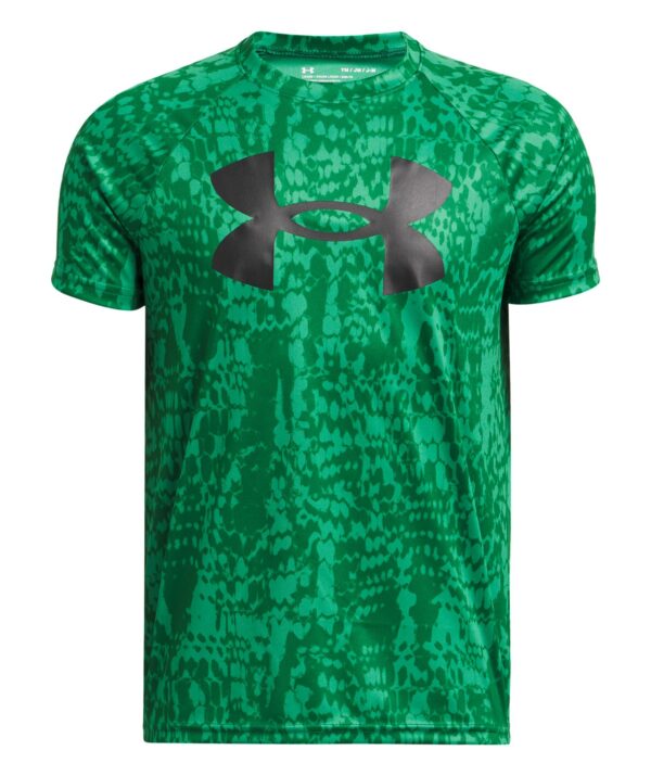 Boys 6-20 Tech Big Logo Printed Short Sleeve T-shirt