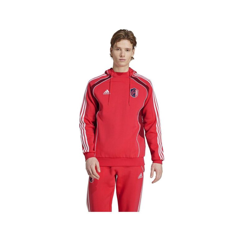 Men's Red St. Louis City SC 2025 Travel Pullover Hoodie