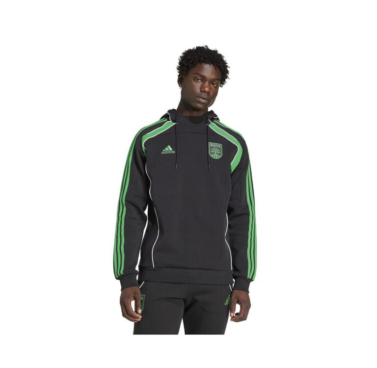 Men's Black Austin FC 2025 Travel Pullover Hoodie