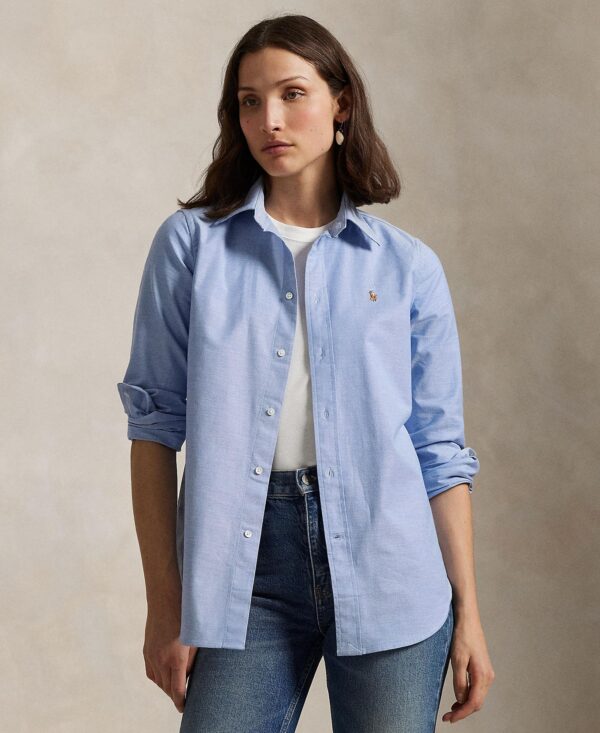 Women's Stretch Slim Fit Oxford Shirt