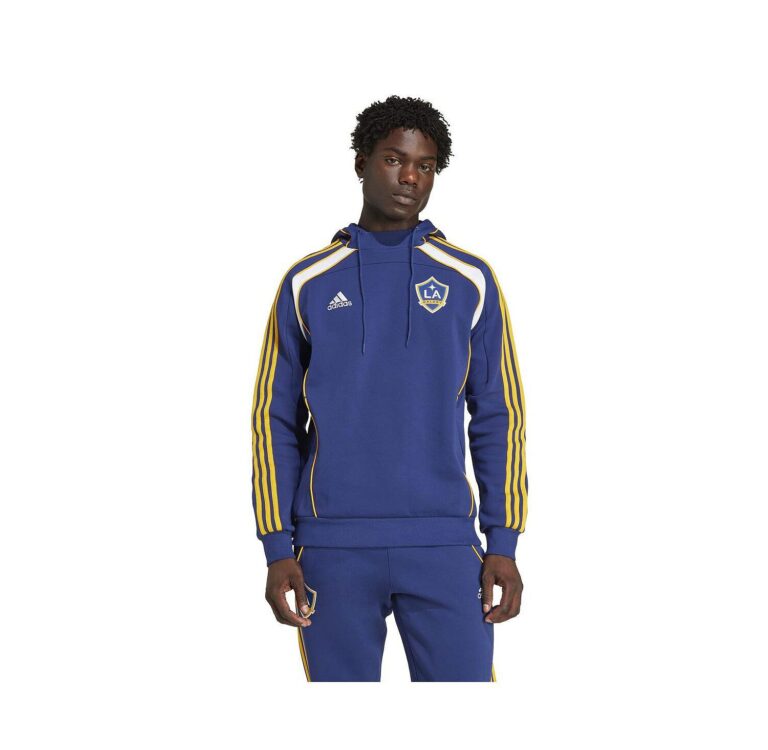 Men's Navy LA Galaxy 2025 Travel Pullover Hoodie