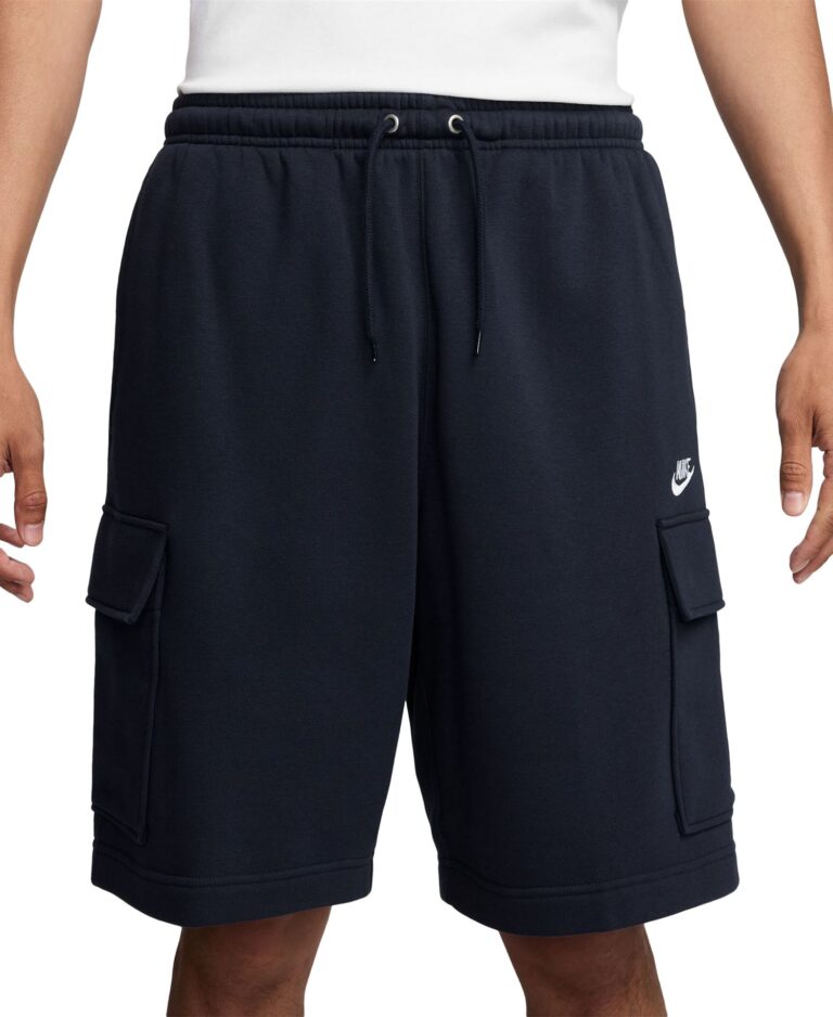 Men's Brushed Fleece Cargo Shorts