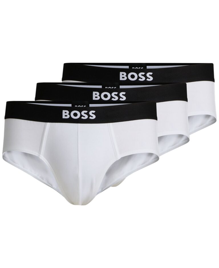 Men's 3-Pack BOSS One Hip Briefs
