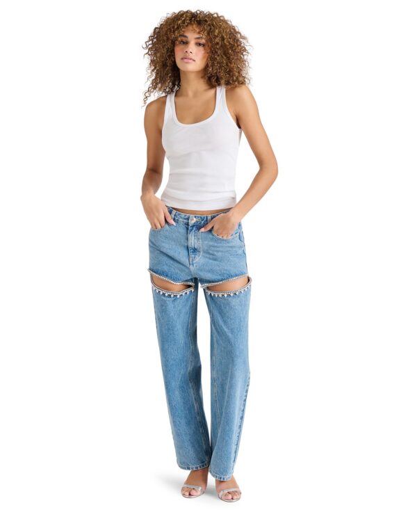 Women's Cotton Taylor Bedazzled Pants