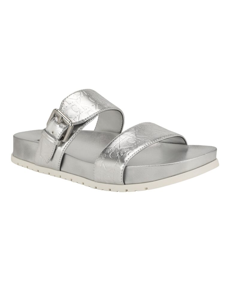 Women's Landesa Double Band Flat Slip-On Sandals
