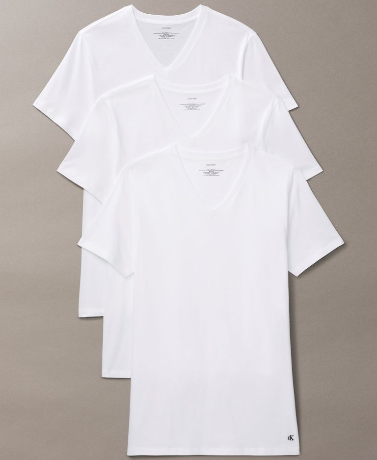 Men's 3-Pack Cotton Classics V-Neck T-Shirts