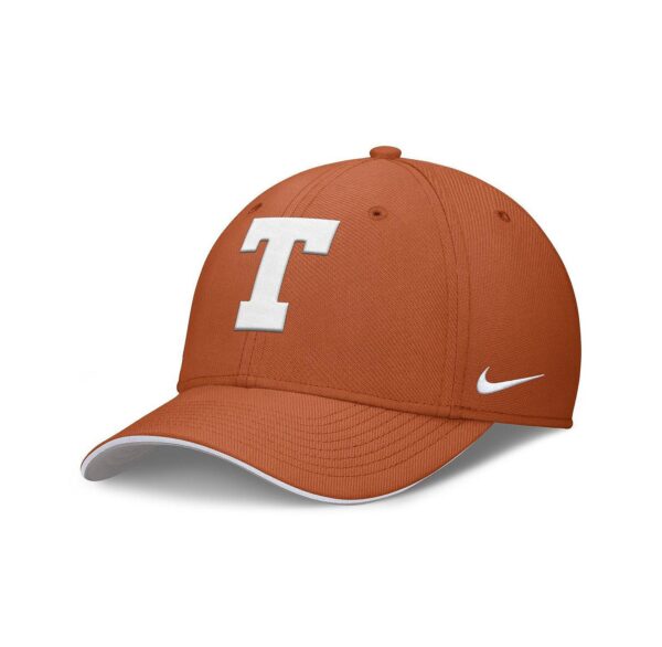 Men's Texas Orange Texas Longhorns 2025 Dugout Coaches Rise Swoosh Performance Flex Hat