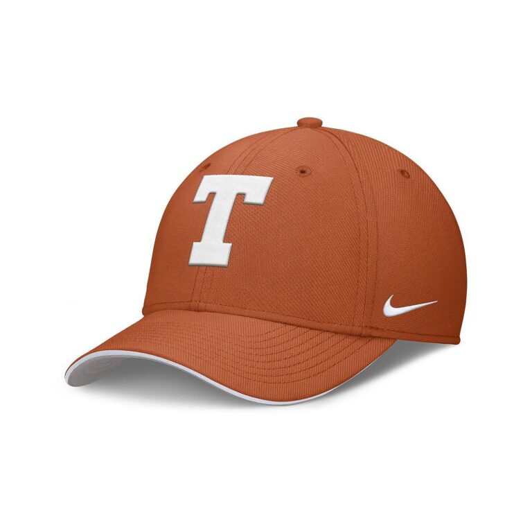 Men's Texas Orange Texas Longhorns 2025 Dugout Coaches Rise Swoosh Performance Flex Hat