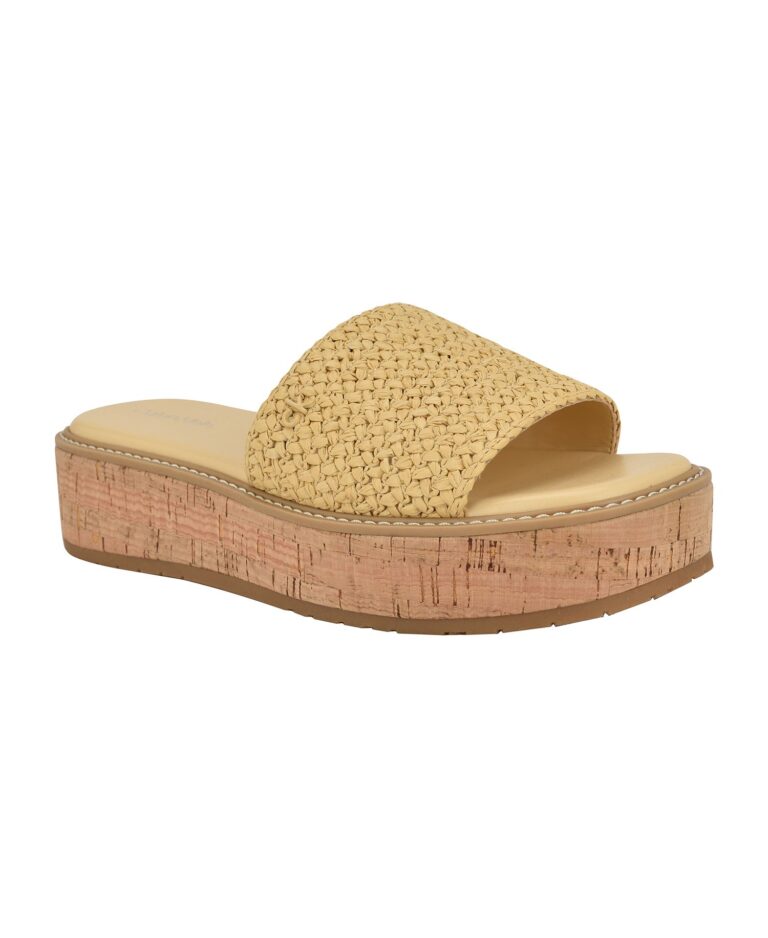 Women's Arzelia Single Band Platform Slip-On Sandals