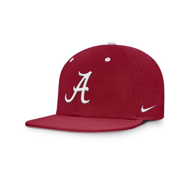 Men's Crimson Alabama Crimson Tide On-Field Dugout True Performance Fitted Hat