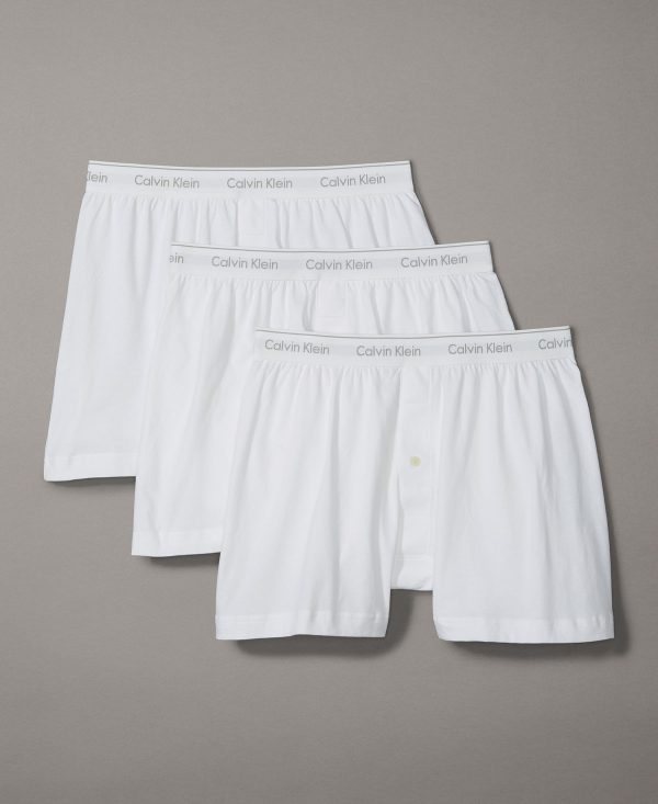 Men's 3-Pack Cotton Classics Knit Boxers Underwear