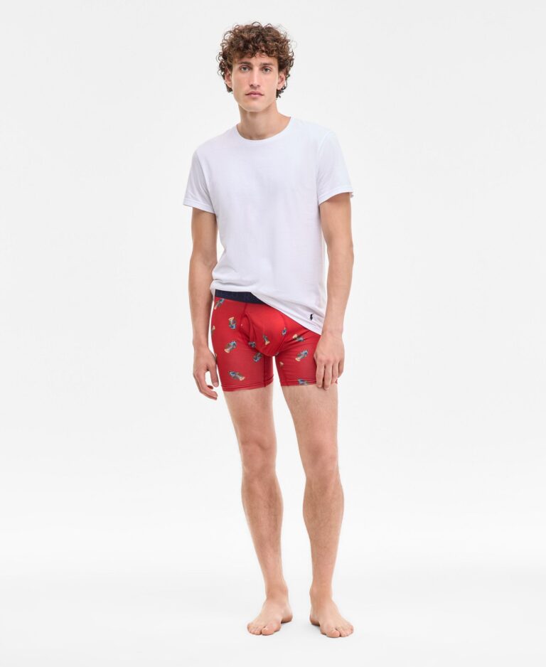 Men's 3-Pk. Holiday Boxer Briefs Gift Set