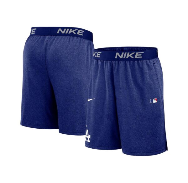 Men's Royal Los Angeles Dodgers Authentic Collection Performance Knit Shorts
