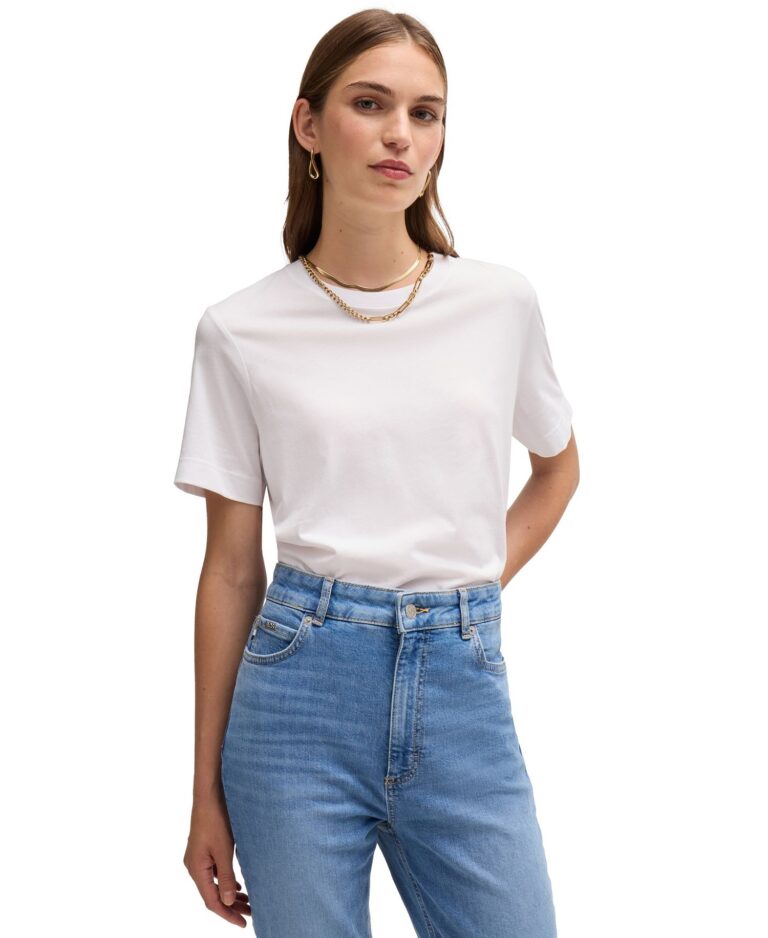 BOSS by Women’s Relaxed-Fit T-Shirt
