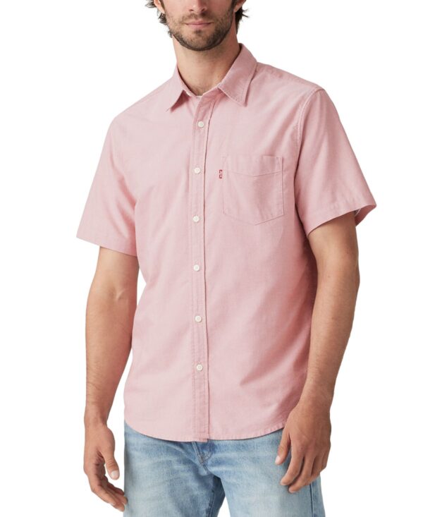 Men's Classic Pocket Short-Sleeve Regular-Fit Shirt