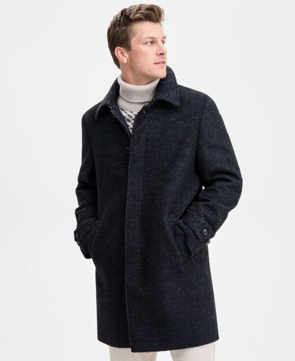 Men Classic Fit Car Coat