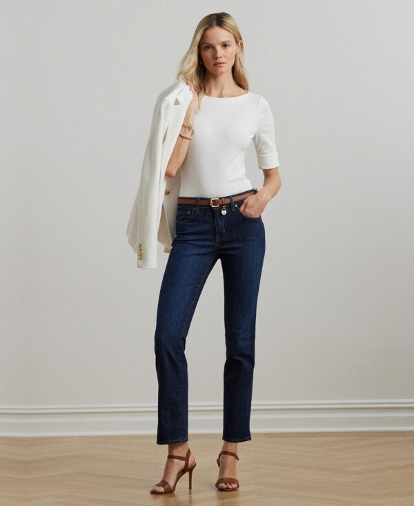 Mid-Rise Straight Jean, Regular and Short Lengths