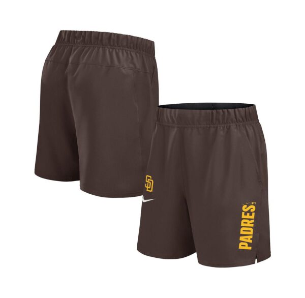 Men's Brown San Diego Padres Woven Victory Performance Shorts