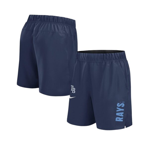 Men's Navy Tampa Bay Rays Woven Victory Performance Shorts