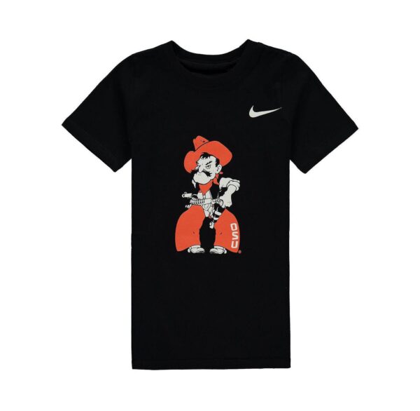 Preschool Black Oklahoma State Cowboys Logo T-Shirt