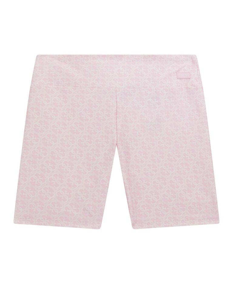 Big Girl Printed Biker Shorts