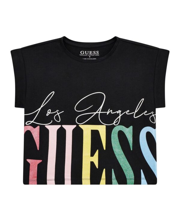 Big Girl Short Sleeve Stretch Jersey T-Shirt